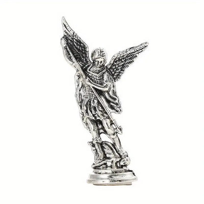 AUTODEVOCIONAL: ESTATUA DE METAL DE SAN MIGUEL DE 3"