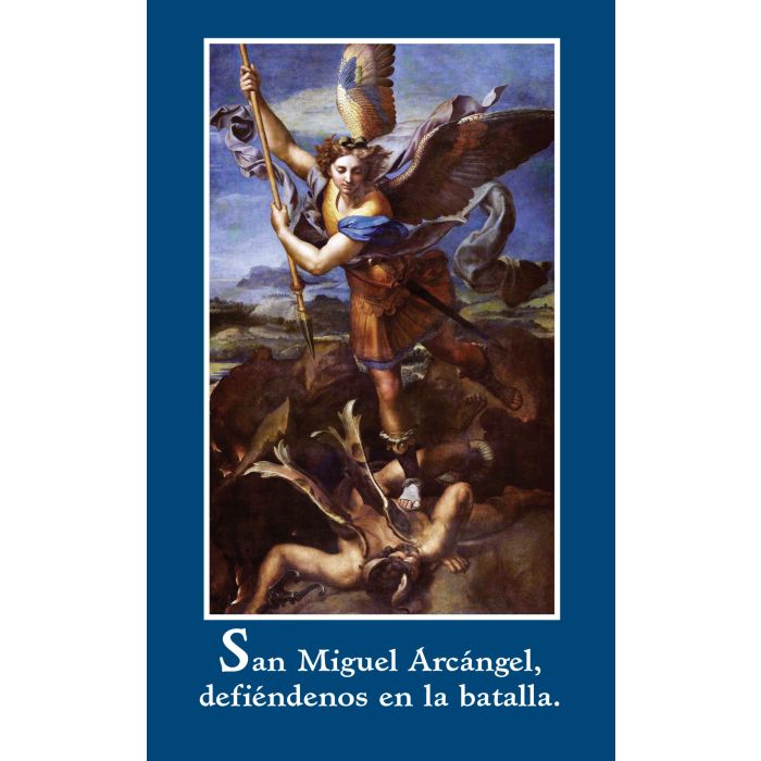 ORACIÓN A SAN MIGUEL ARCÁNGEL: FOLLETO