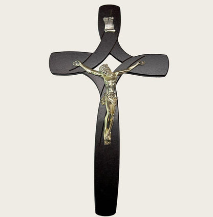 DIE-CUT WOODEN/METAL CRUCIFIX