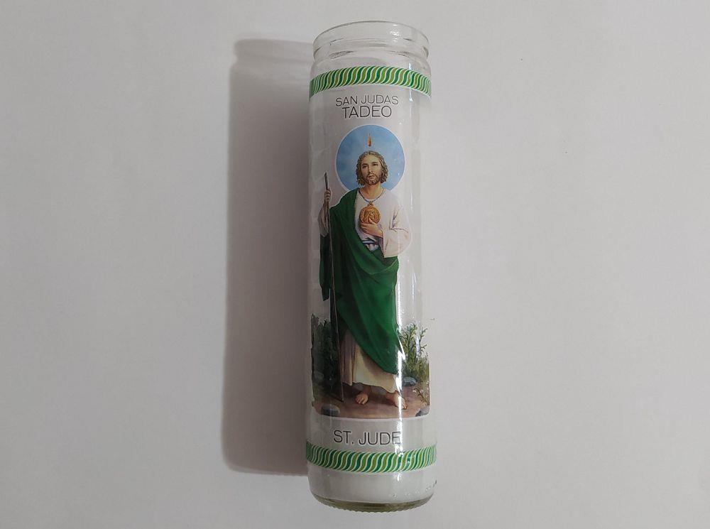 3-DAY OFFERING GLASS CANDLE - SAINT JUDE