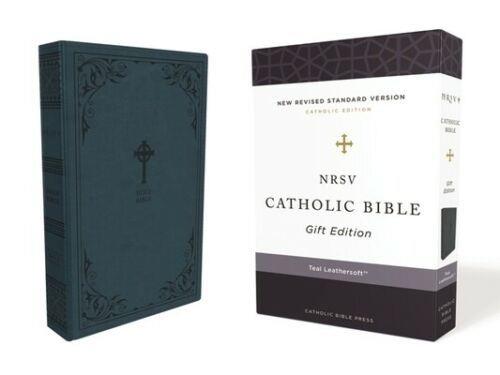 NRSV CATHOLIC BIBLE GIFT EDITION COMFORT PRINT, TEAL