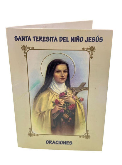 ESTAMPA DOBLE C/ ORACION: STA. TERESITA DEL NIÑO JESUS