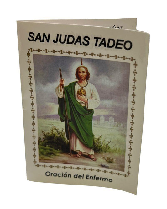 ESTAMPA DOBLE C/ ORACION: SAN JUDAS -ENFERMO