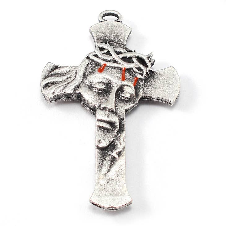 ROSARY FOR MEN W/MENATITE, BLACK AGATE/SILVER