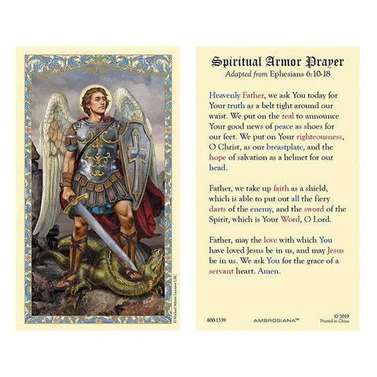 ST. MICHAEL ARCHANGEL: SPIRITUAL ARMOR PRAYER