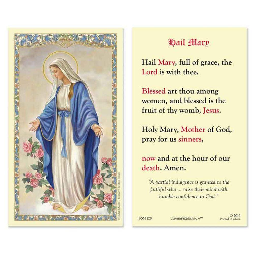 OUR LADY OF GRACE HAIL MARY