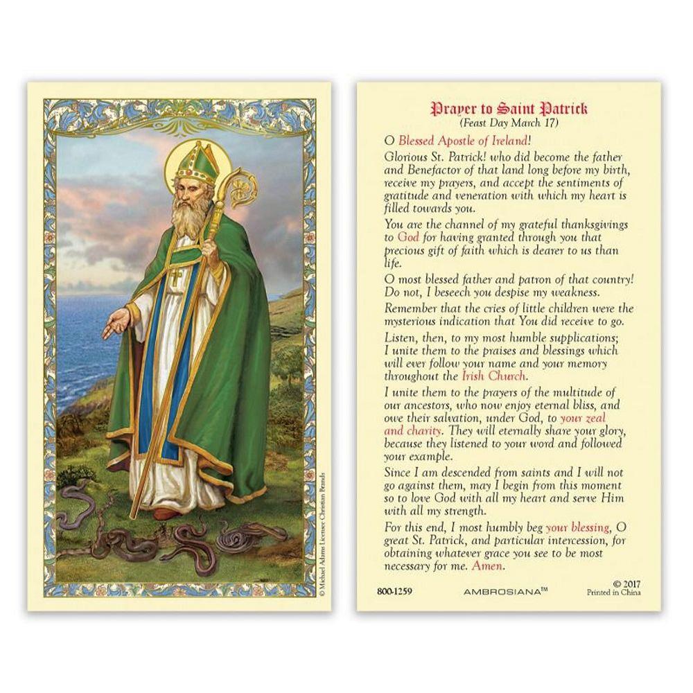 PRAYER TO SAINT PATRICK