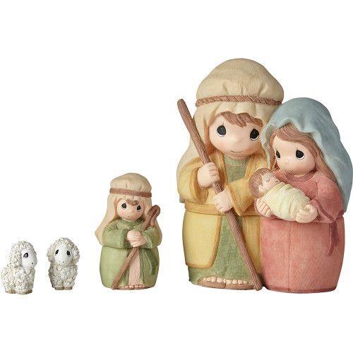 PRECIOUS MOMENTS NESTING NATIVITY SET