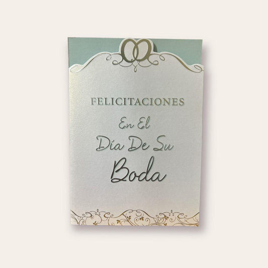 FELICITACIONES EN EL DIA DE SU BODA