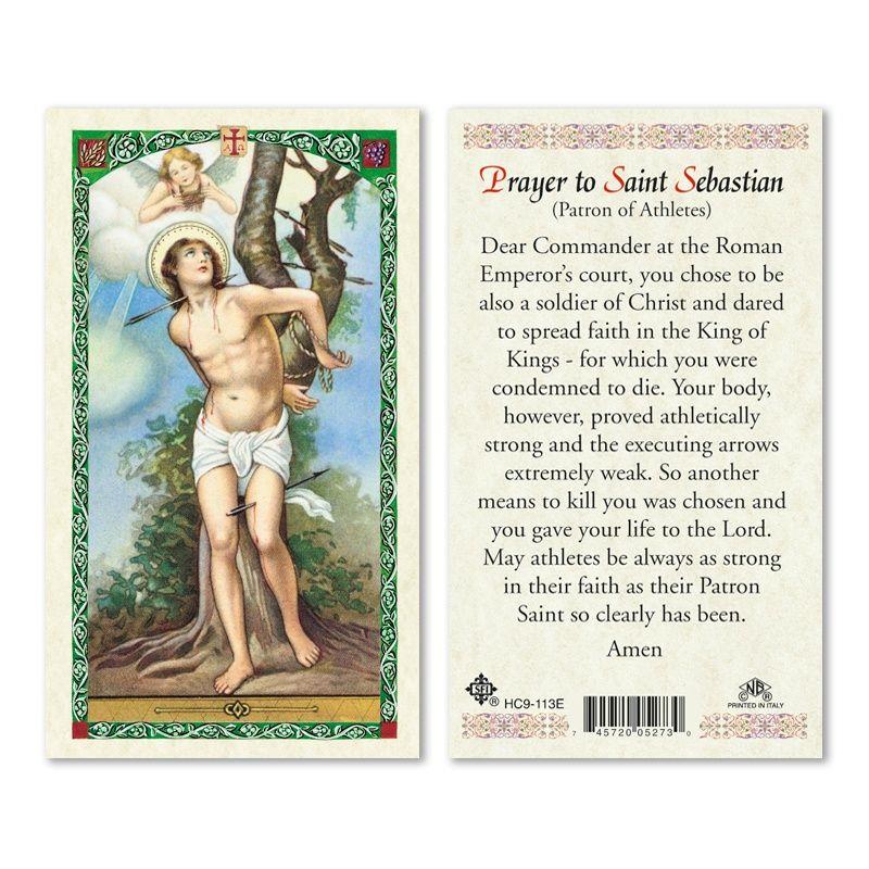 PRAYER TO SAINT SEBASTIAN