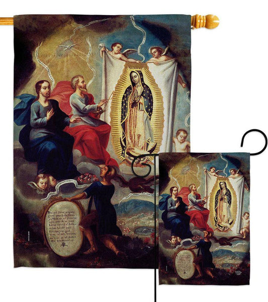 PAINTING VIRGIN GUADALUPE FAITH MEXICO