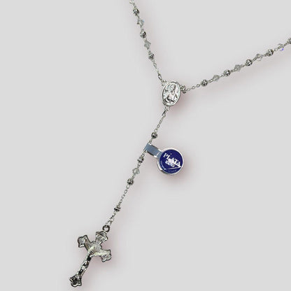 AB CRYSTAL ROSARY W/ CLASP