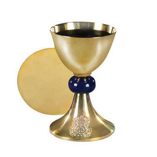 BLESSED MOTHER CHALICE & PATEN