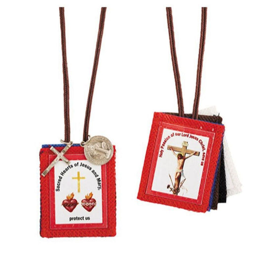 FIVEFOLD SCAPULAR W/ MEDALS