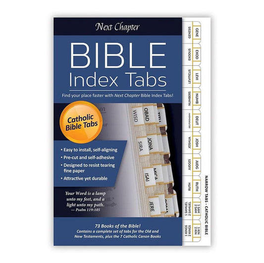 BIBLE TABS -CATHOLIC VERSION