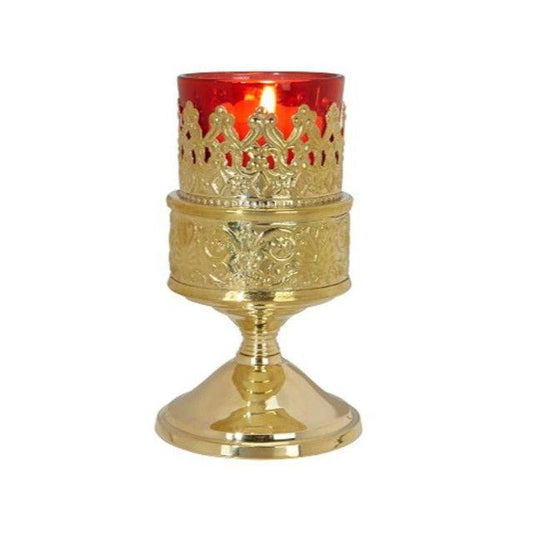 STANDING VOTIVE GLASS HOLDER