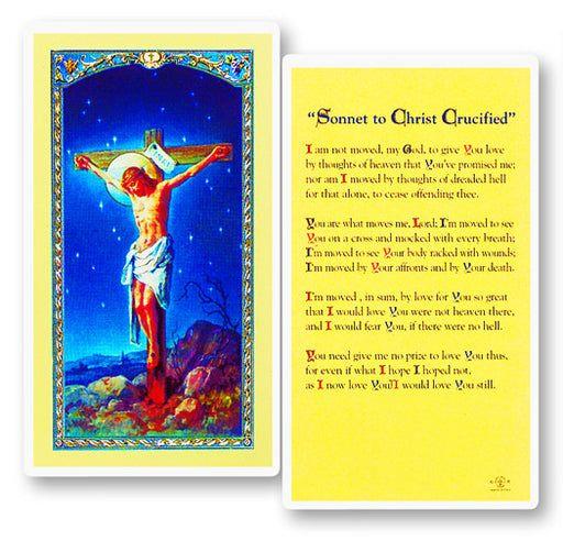 SONETO A CRISTO CRUCIFICADO