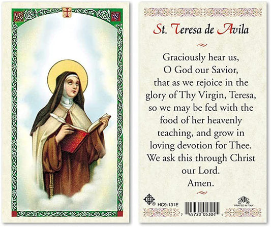 ORACIÓN A ST. TERESA DE ÁVILA