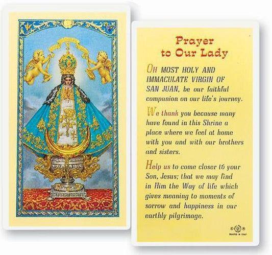 ORACIÓN A NUESTRA SEÑORA