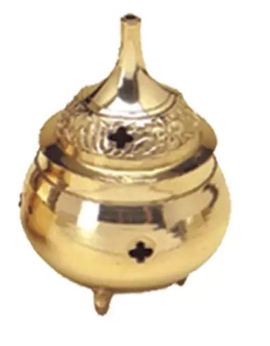 4" ROUNDED BRASS BURNER