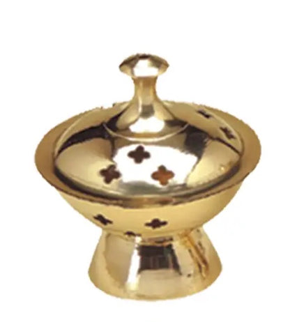 4" ROUNDED BRASS BURNER