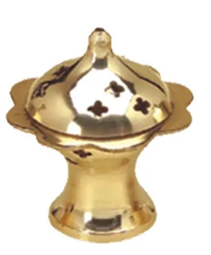 4" ROUNDED BRASS BURNER