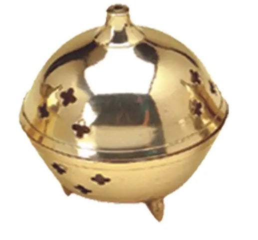 4" ROUNDED BRASS BURNER