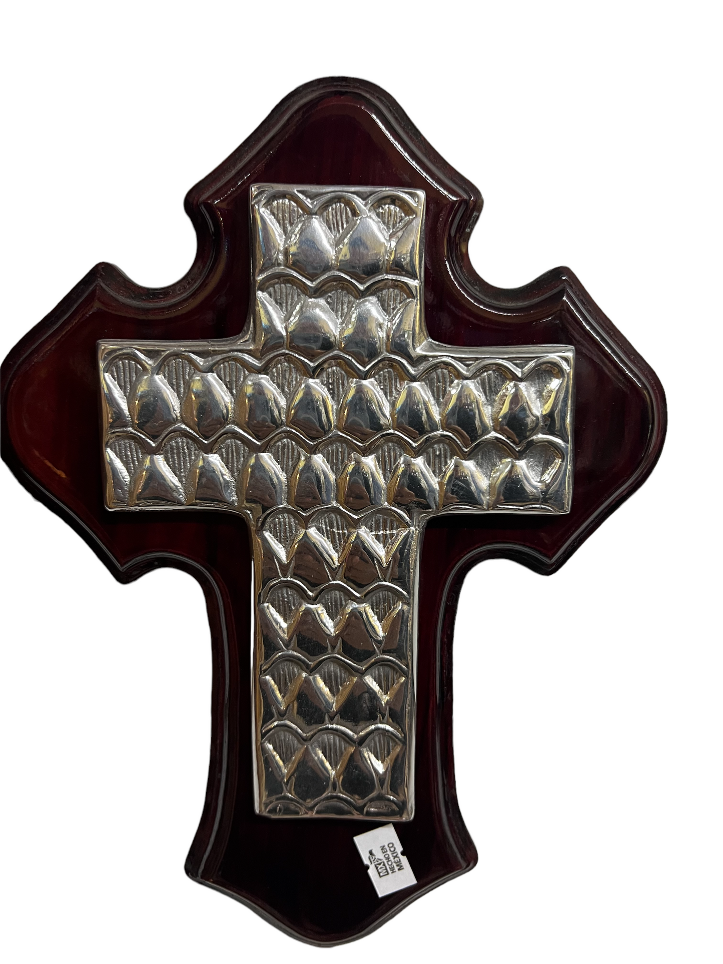 PEWTER ON CROSS