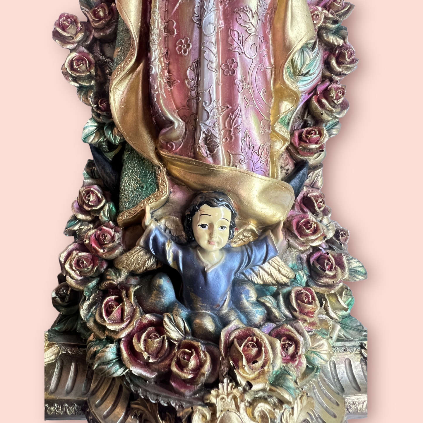 VIRGEN DE GUADALUPE EN RETABLO