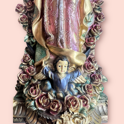 VIRGEN DE GUADALUPE EN RETABLO
