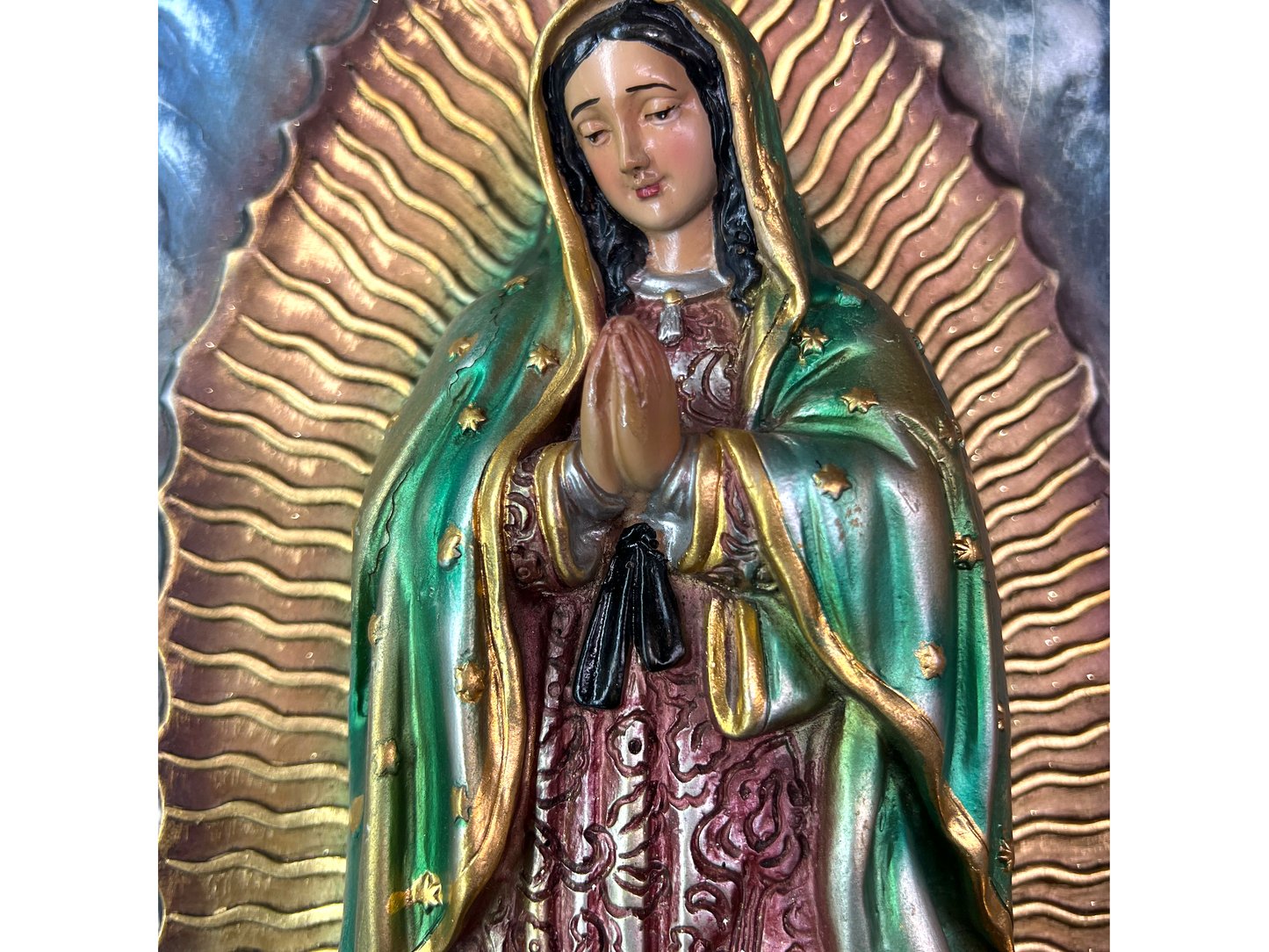 OUR LADY OF GUADALUPE 3D FRAME 20"X14"