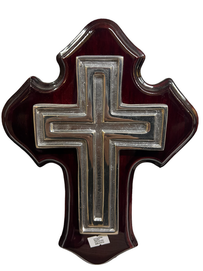 PEWTER ON CROSS