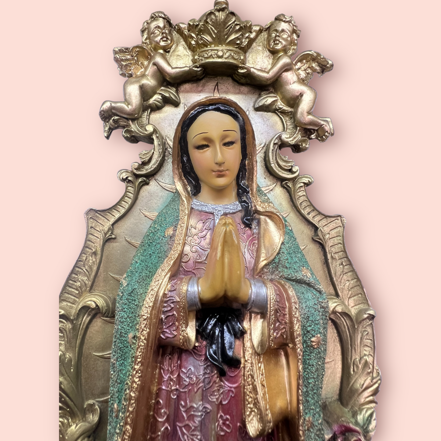 VIRGEN DE GUADALUPE EN RETABLO