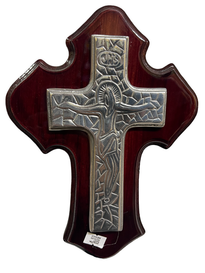PEWTER ON CROSS