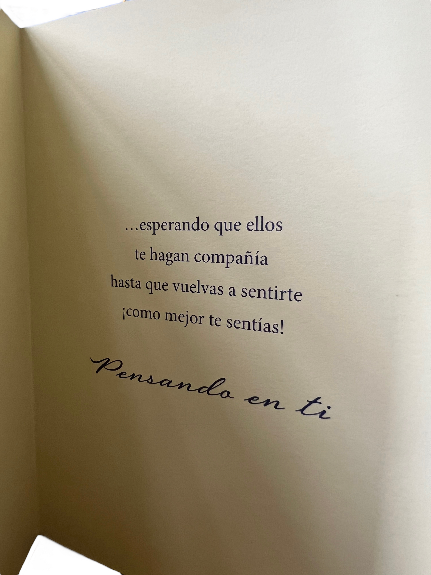 QUE TE MEJORES MUY PRONTO