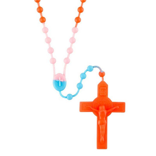 MULTI-COLOR SILICONE ROSARY