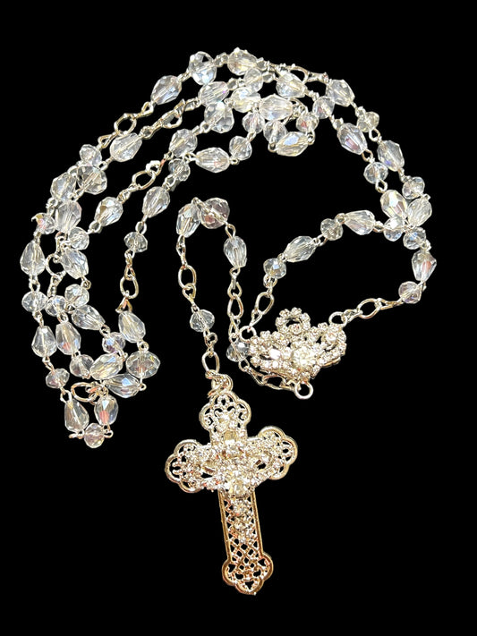 WEDDING ROSARY CRYSTAL