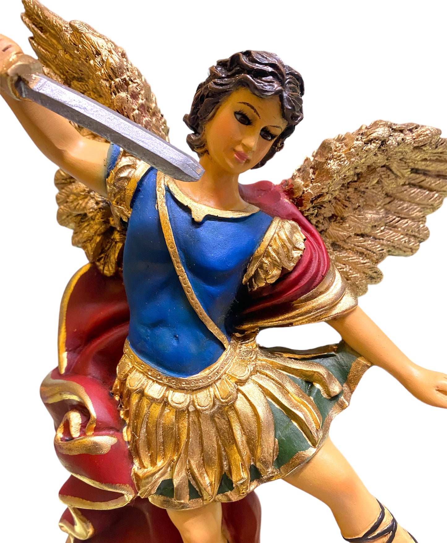 ST MICHAEL STATUE / SAN MIGUEL 13"