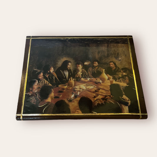 CUADRO RUSTICO ULTIMA CENA / RUSTIC FRAME LAST SUPPER