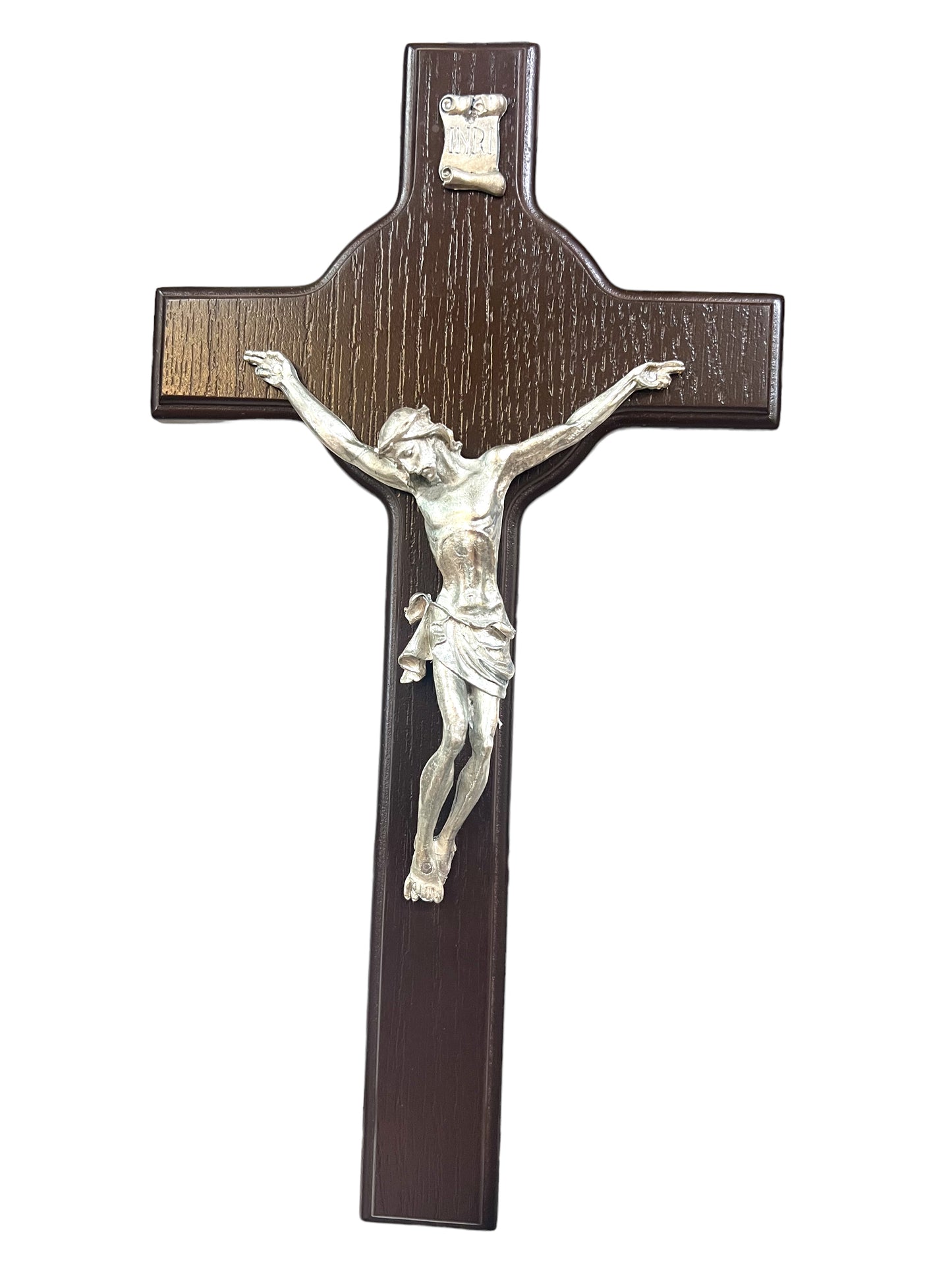 PLAIN WOODEN/METAL CRUCIFIX