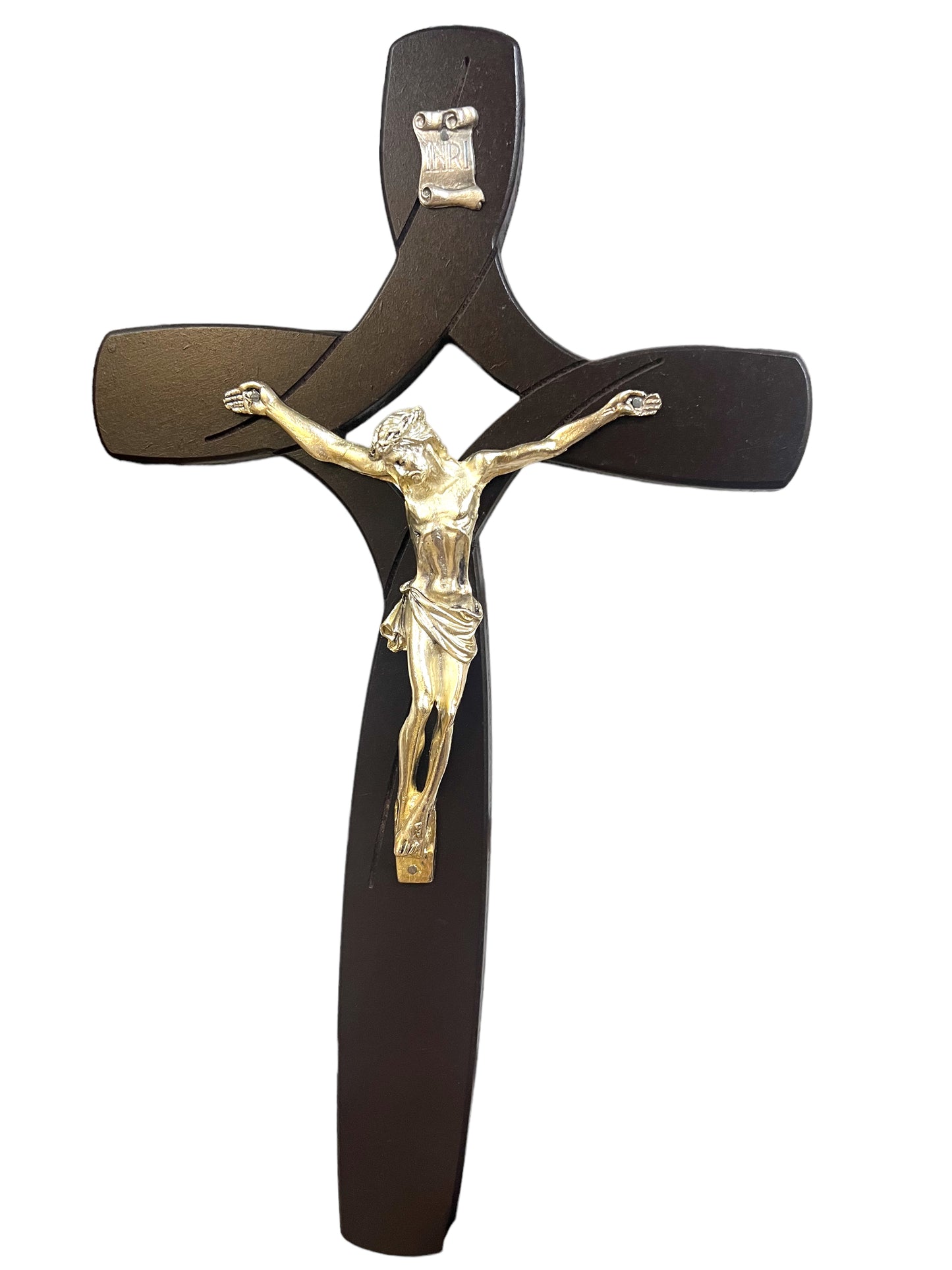 DIE-CUT WOODEN/METAL CRUCIFIX