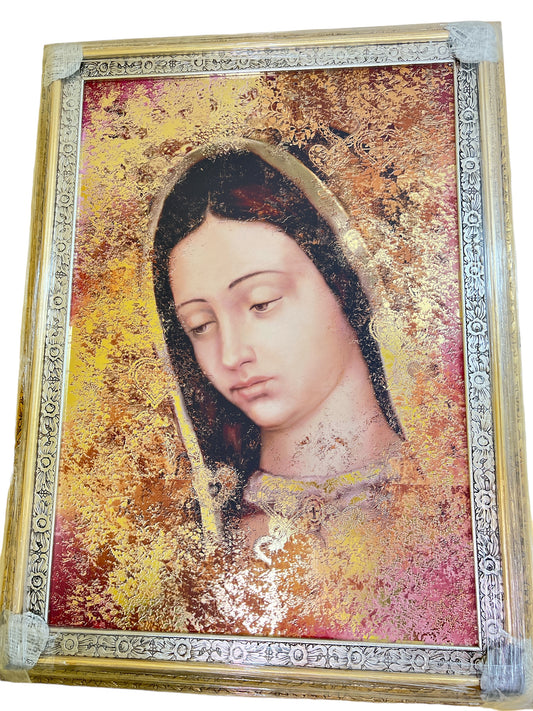 CUADRO EN HOJA DE ORO / FRAME ON GOLD LEAF