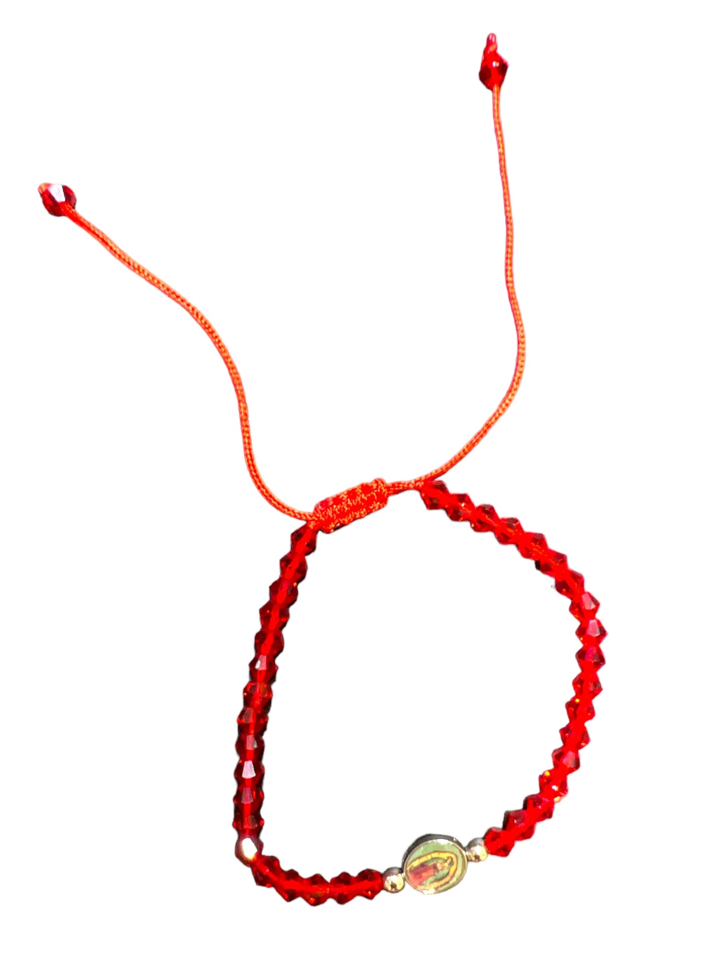 BRACELET: OUR LADY OF GUADALUPE -RED