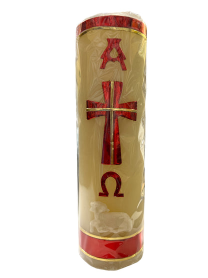 CIRIO #6 DECORADO | EASTER (PASCHAL) CANDLE 10"