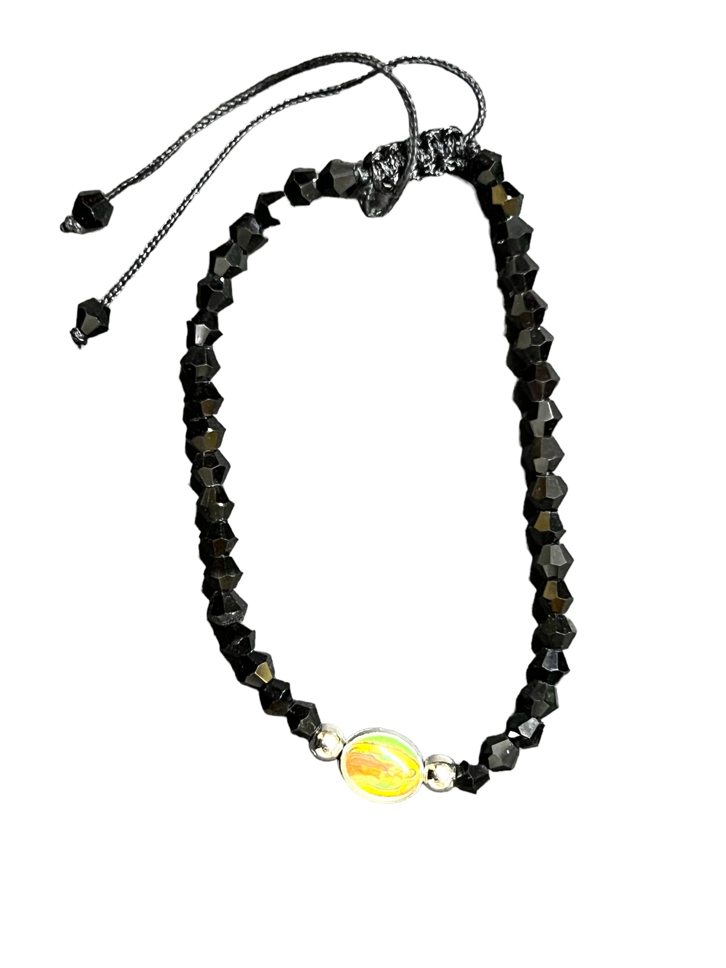 BRACELET: OUR LADY OF GUADALUPE -BLACK