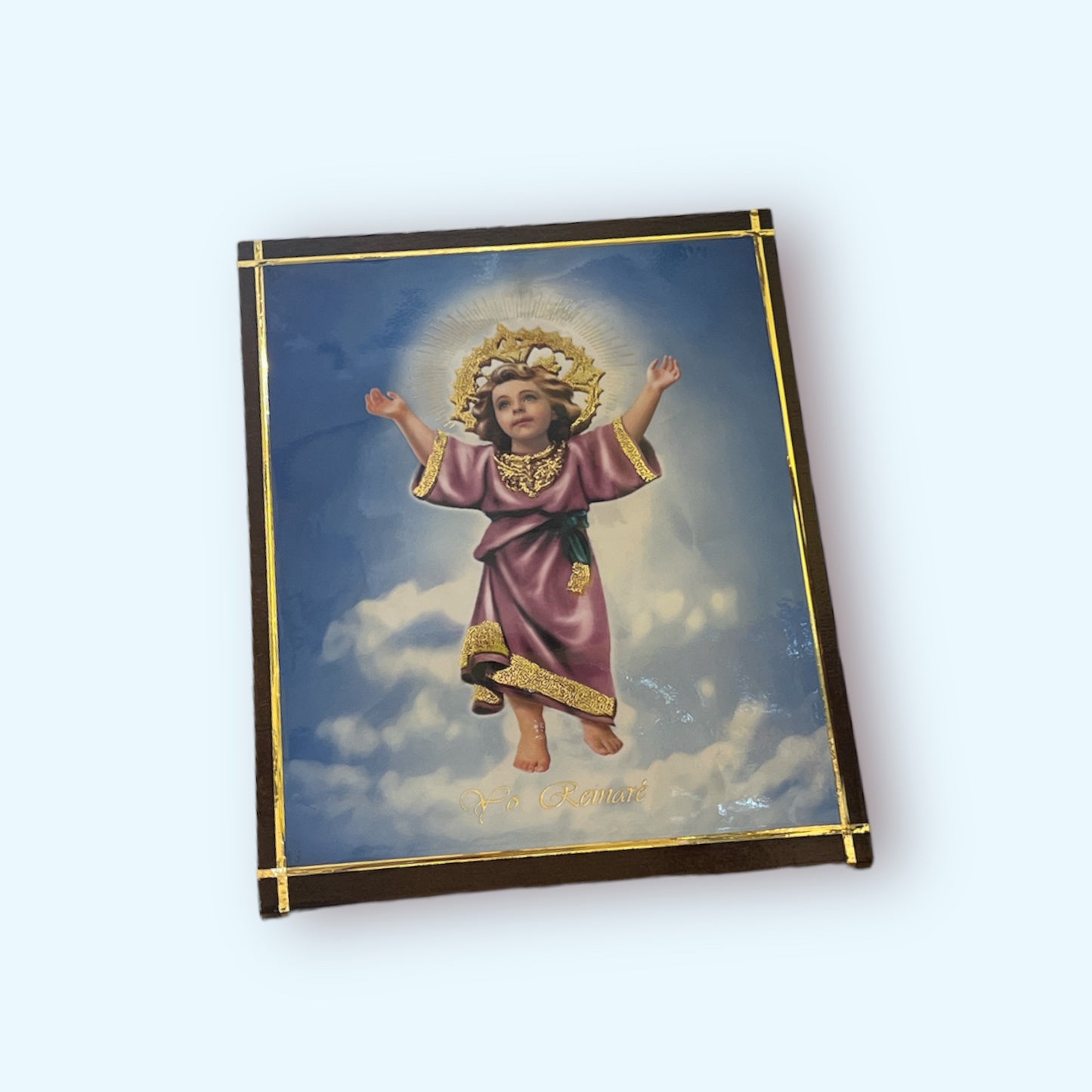 CUADRO RUSTICO DIVINO NIÑO/ RUSTIC FRAME DIVINE CHILD