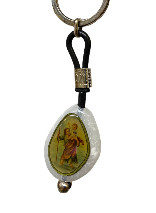 ST. CHRISTOPHER KEY CHAIN