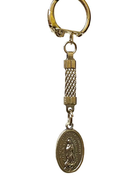 SANTO NIÑO DE ATOCHA/NUESTRA SEÑORA GUADALUPE KEY CHAIN