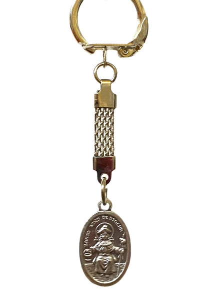 SANTO NIÑO DE ATOCHA/NUESTRA SEÑORA GUADALUPE KEY CHAIN