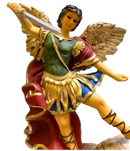 ST MICHAEL STATUE / SAN MIGUEL 13"